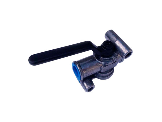 Kran 3-vägs M22x1,5 180gr (plast handtag)