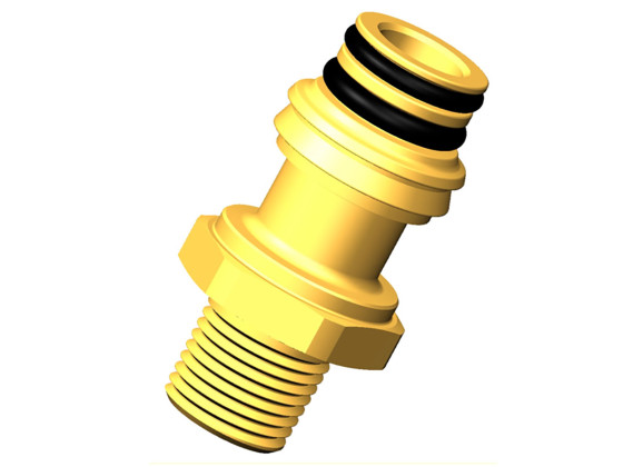 Raufoss Svirvel 1/2"-14NPTF - Regular ABC