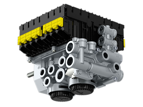 Broms & luftfjädringsset semitrailer 6 axlar