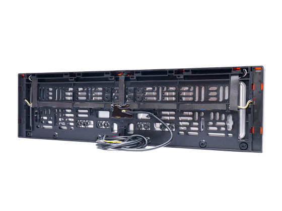 WAS skyltram W253, 12/24V, LED,Skyltljus/ryggel./Takel.