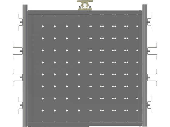 Flexlåda galv. f/låda L: 400-600 mm x D: min 600 mm