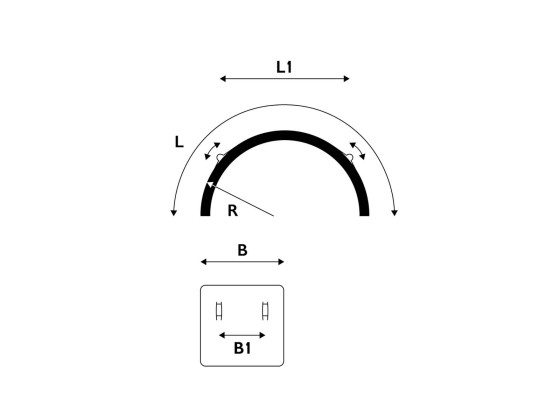 Parlok helskjerm 430x2050 R650 WL P42