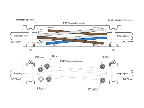 Aspöck, motstånd/kontrollrelä för sidom.blinker-SMCG 2p - 75-0326-437
