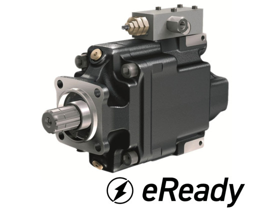 Variabel axialkolvpump VP1-095-L/Svartlackerad