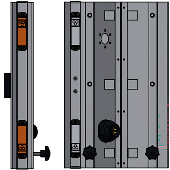 Breddemarkering m/lys Rektangulært, SE/EU/NO, HB