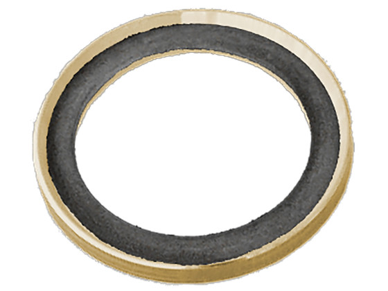 Tryckring + O-ring M22x1,5 (mässing) - 9239143
