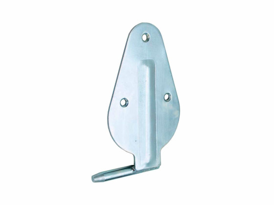 Gångjärnsplatta m/tapp vänster Elzink