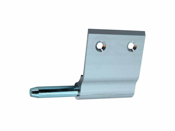 Gångjärn vänster 180/90mm m/tapp komplett alu