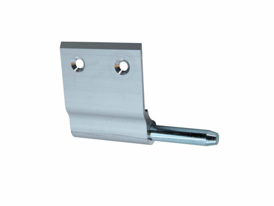 Gångjärn höger 180/90mm m/tapp komplett alu