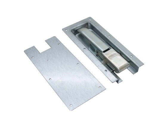 Inbyggnadslås m/bakplåt