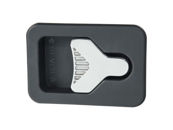 Inbyggnadslås plast m/låscylinder+packning 176x120 BevoBox