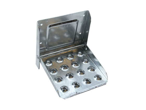 Fotsteg nerfällbart 178x192x7mm varmgalv