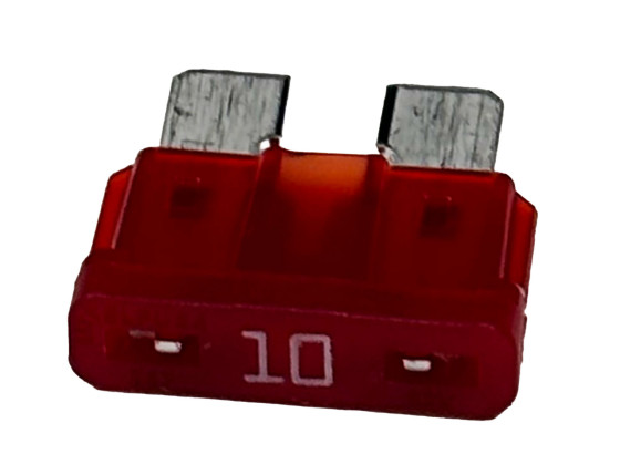 Bladsäkring 10A röd 50-pack 257010ln - 8JS 711 686-002