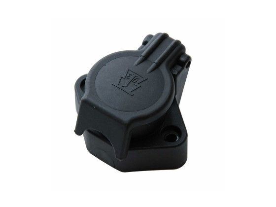 Kontaktdosa med lock 4-polig DIN 72575