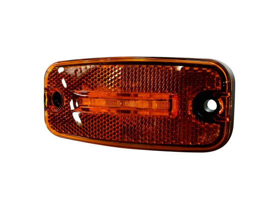 Markeringslampa Orange LED gul 24 v