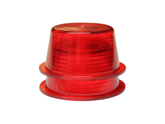 Glas för markeringslampa röd