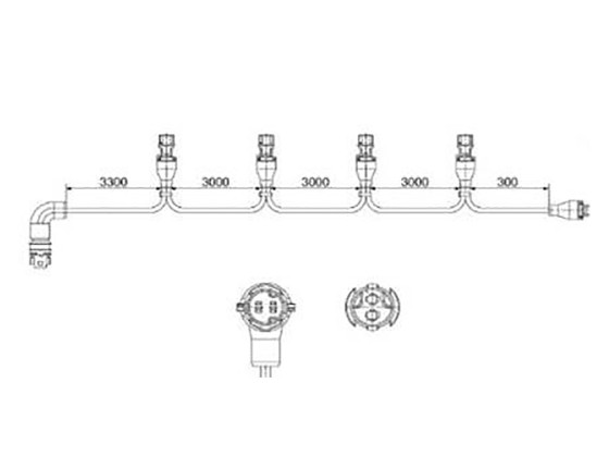 Hella Kabelsett sidemarkering