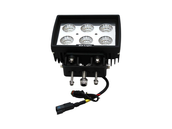 Arbetslampa LED Flood 9-32VDC 6x10W 5400lm