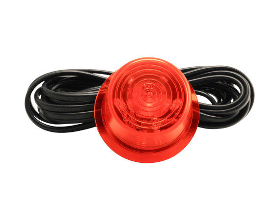 Glas orange med diod 24V E-märkt, 1.2W