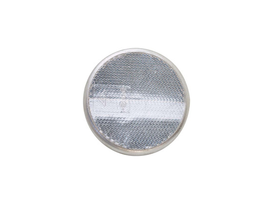 Reflex rund 80mm vit