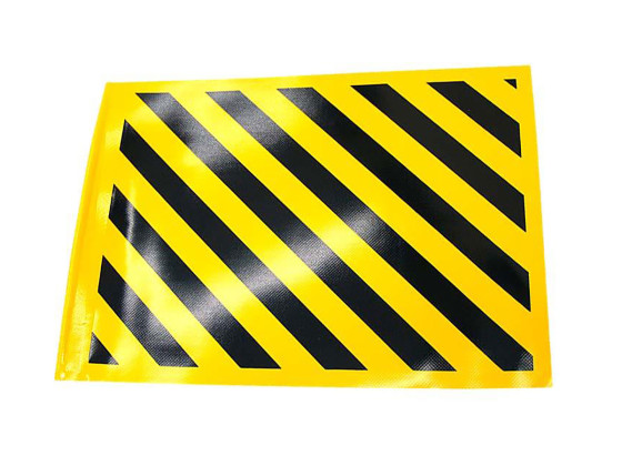 Varningsflagga till lift