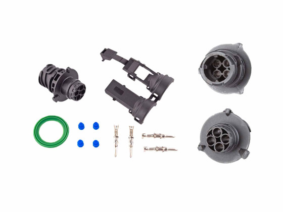 Kontaktstykke lamper 4 pin MB/Scania han - 7802781