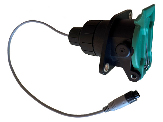 Hankontakt grön f/spiralkabel SPK170-PLG - 9600000237