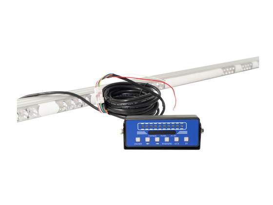 Blixtljusramp 10/30V LED klart glas 1400x90x35/75mm   - STR56AAC-V2