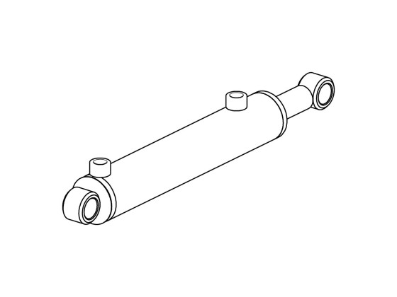 Hydraulikcylinder f bådstøtte 517412