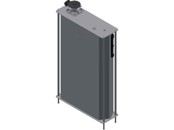 Hydraultank 165L, stål, akterhytt, m/GFL21 - Inkl. filter 572034