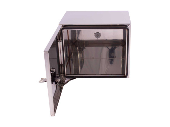 BEVOBOX rostfri sidohängd lucka L600xH500xD500