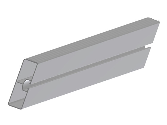 Sidoskyddsprofil 5000xH100xB30mm alu
