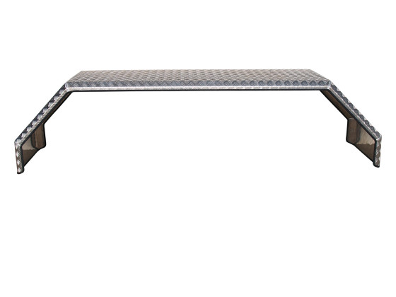 Aluminiumskärm B670xL2650xH675mm Boggie