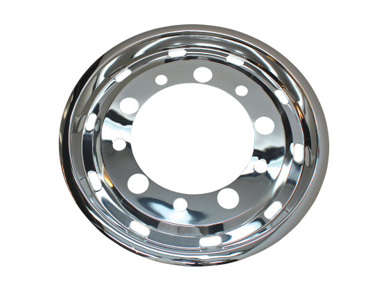 Framkapsel 22,5" Rostfri - Inset: 25mm, Offset: 135mm