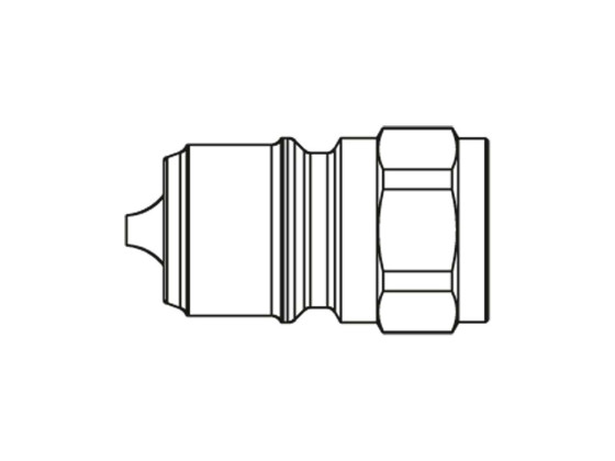 Koppling Eliminator 3/8" hane T-serie - Tema 3821