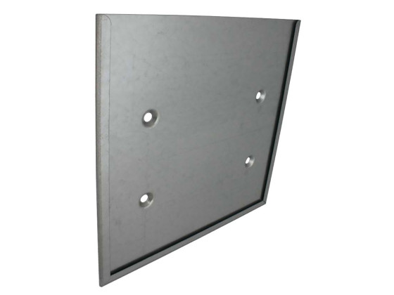 Skylthållare 300x300mm galvad