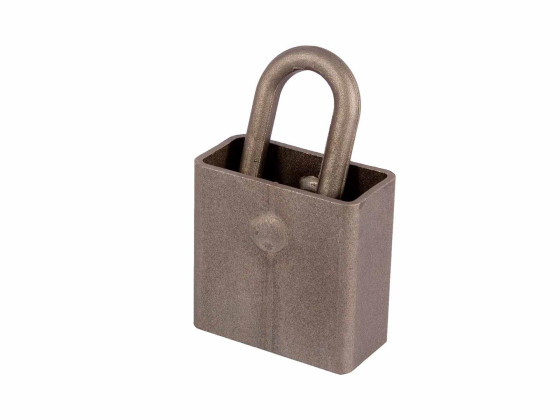 Surrningskrok m/D-ring 120x120x60 LC 5000/MBL 12000kg - N1001 - 512