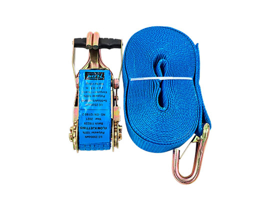 Spännband med spännare 5T 0,5+9,5 m med krok och spärr