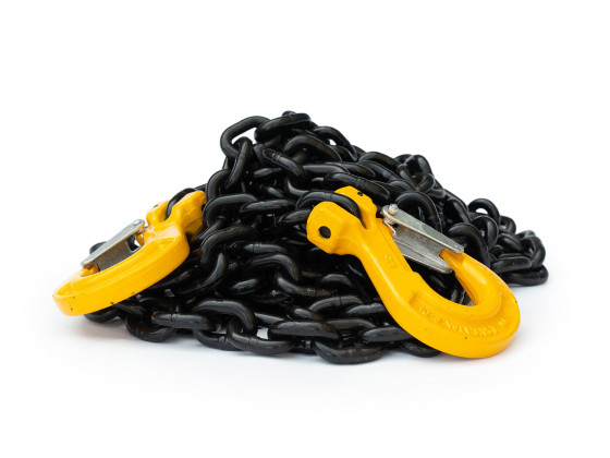 8mm kätting kortlänkad gr80 4m med krok