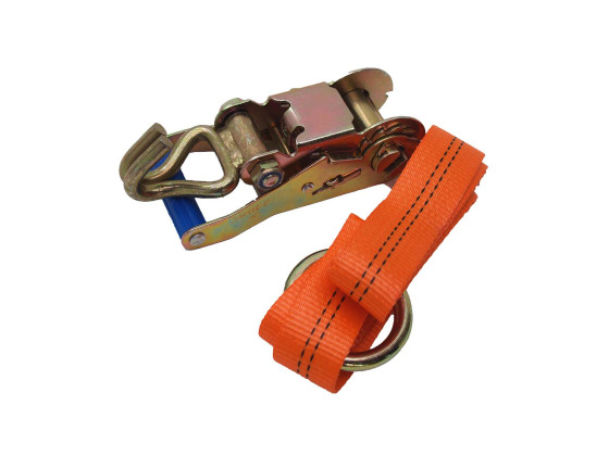 Spännband 35mm med spännare 2m med ring för autotransport