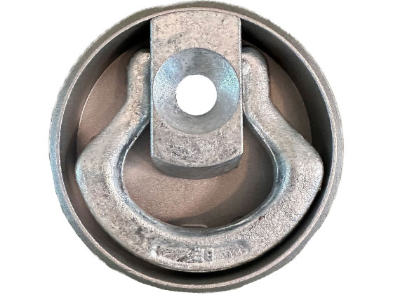 Surrningskrok aluskål Ø92xH23mm LC2000kg/MLC4000kg