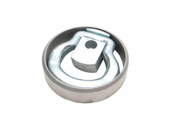 Surrningskrok aluskål Ø92xH23mm LC2000kg/MLC4000kg