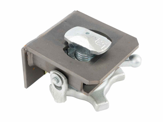 Containerlås komplett m/hus, 52mm bult, nedsänkbar - Schneider 905.237.000