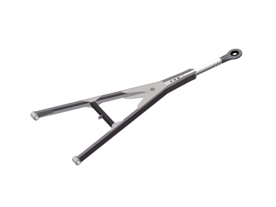 Dragstång fast 57mm ögla 2400mm cc1050 Briab D190