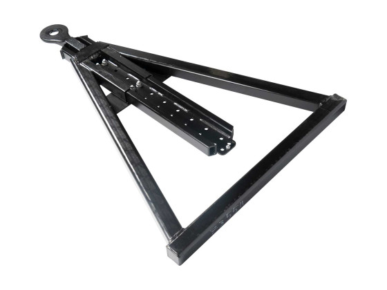 Dragstång bultad 57mm ögla 1800-2500mm cc980/1100 Vibra  D190