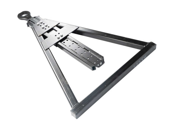 Dragstång bultad 57mm ögla  1800-2500mm cc1100/1300 Vibra D190