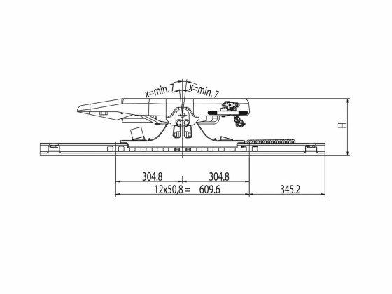 Vändskiva 2" luft stel  Volvo/Renault 175mm - JSK PO E0 33 20 CB