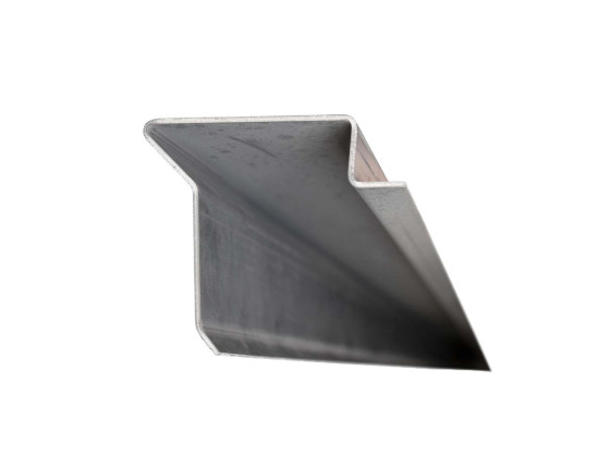 Flakkantprofil 4x28mm x7m rå