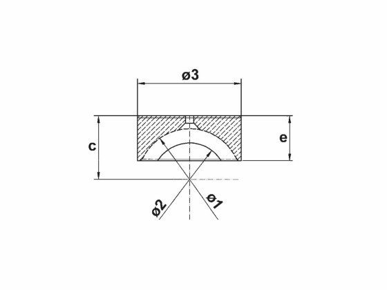 PVC botten för tipplås 101x101mm inkl 8x30mm skruv