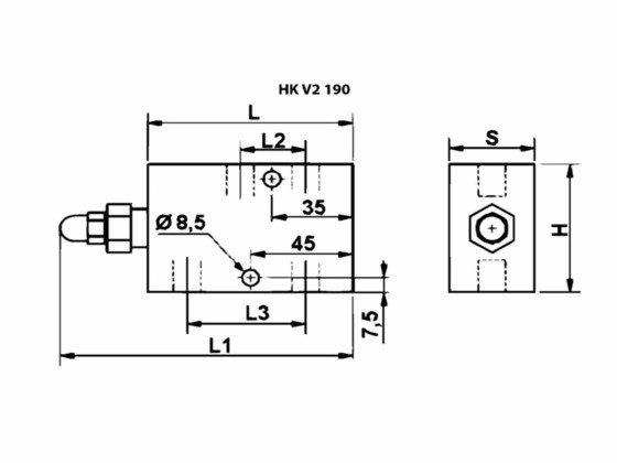 Övercenterventil VBCD/A SE 3/8" V0392 OM - V2190.A600